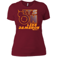 T-Shirts Scarlet / X-Small NES On Like Dameron Women's Premium T-Shirt
