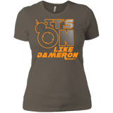 T-Shirts Warm Grey / X-Small NES On Like Dameron Women's Premium T-Shirt