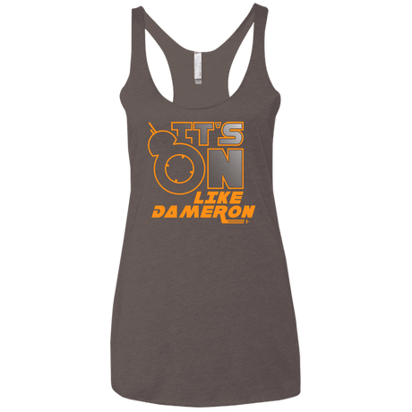 T-Shirts Macchiato / X-Small NES On Like Dameron Women's Triblend Racerback Tank