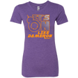 T-Shirts Purple Rush / S NES On Like Dameron Women's Triblend T-Shirt
