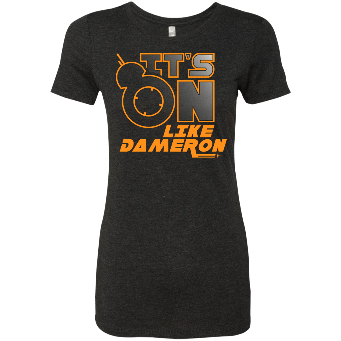 T-Shirts Vintage Black / S NES On Like Dameron Women's Triblend T-Shirt