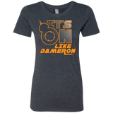 T-Shirts Vintage Navy / S NES On Like Dameron Women's Triblend T-Shirt