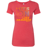 T-Shirts Vintage Red / S NES On Like Dameron Women's Triblend T-Shirt