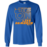 T-Shirts Royal / YS NES On Like Dameron Youth Long Sleeve T-Shirt