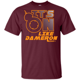 T-Shirts Maroon / YXS NES On Like Dameron Youth T-Shirt