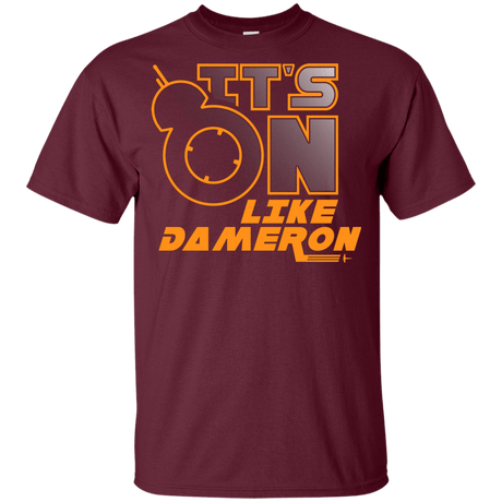 T-Shirts Maroon / YXS NES On Like Dameron Youth T-Shirt