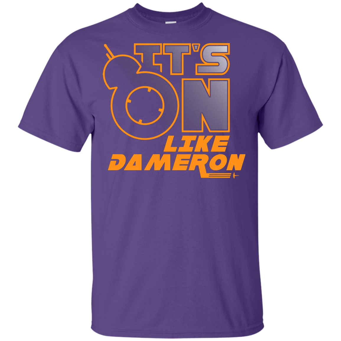 T-Shirts Purple / YXS NES On Like Dameron Youth T-Shirt