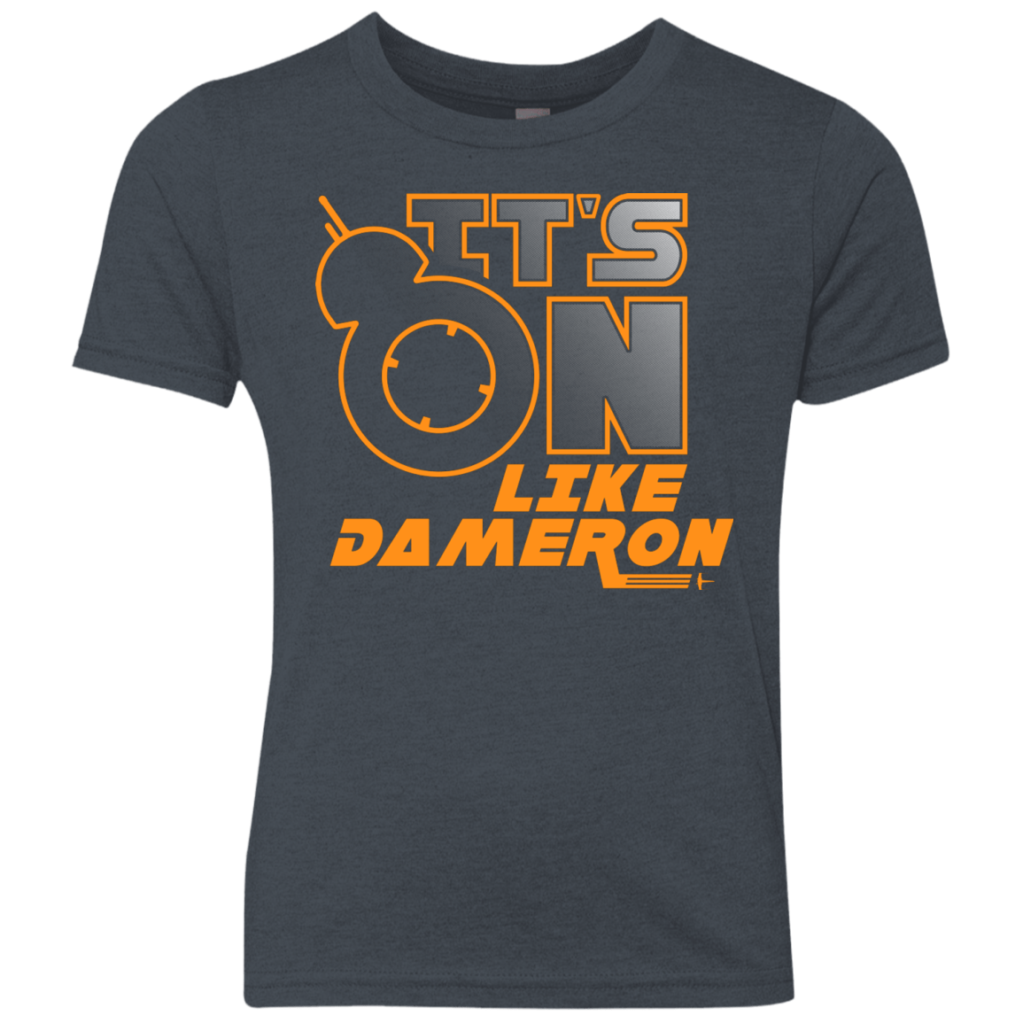 T-Shirts Vintage Navy / YXS NES On Like Dameron Youth Triblend T-Shirt