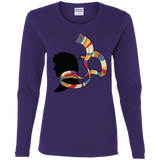 T-Shirts Purple / S Never 4gotten Women's Long Sleeve T-Shirt