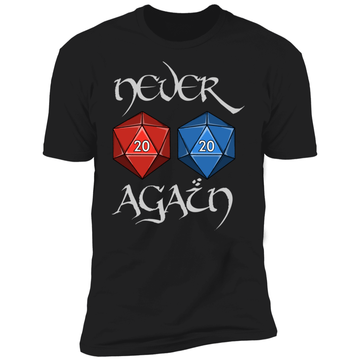 T-Shirts Black / X-Small Never Again Men's Premium T-Shirt