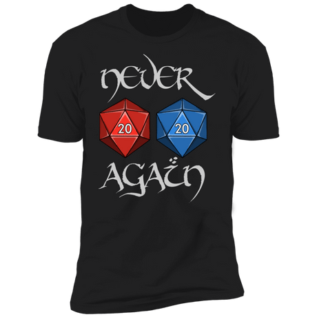 T-Shirts Black / X-Small Never Again Men's Premium T-Shirt