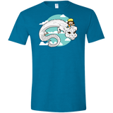 T-Shirts Antique Sapphire / S Never Ending Dustin Men's Semi-Fitted Softstyle