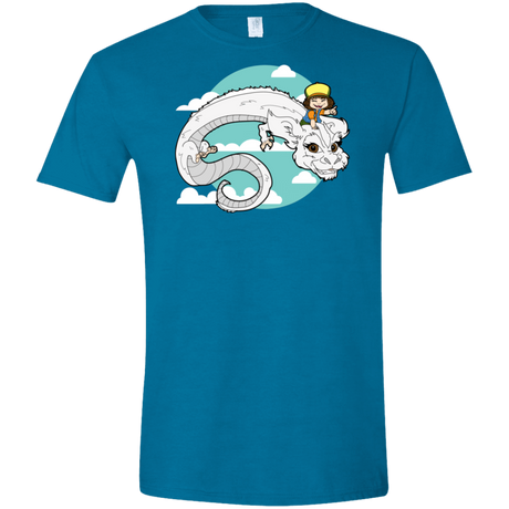 T-Shirts Antique Sapphire / S Never Ending Dustin Men's Semi-Fitted Softstyle