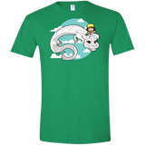 T-Shirts Heather Irish Green / S Never Ending Dustin Men's Semi-Fitted Softstyle