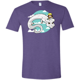 T-Shirts Heather Purple / S Never Ending Dustin Men's Semi-Fitted Softstyle