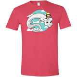 T-Shirts Heather Red / S Never Ending Dustin Men's Semi-Fitted Softstyle