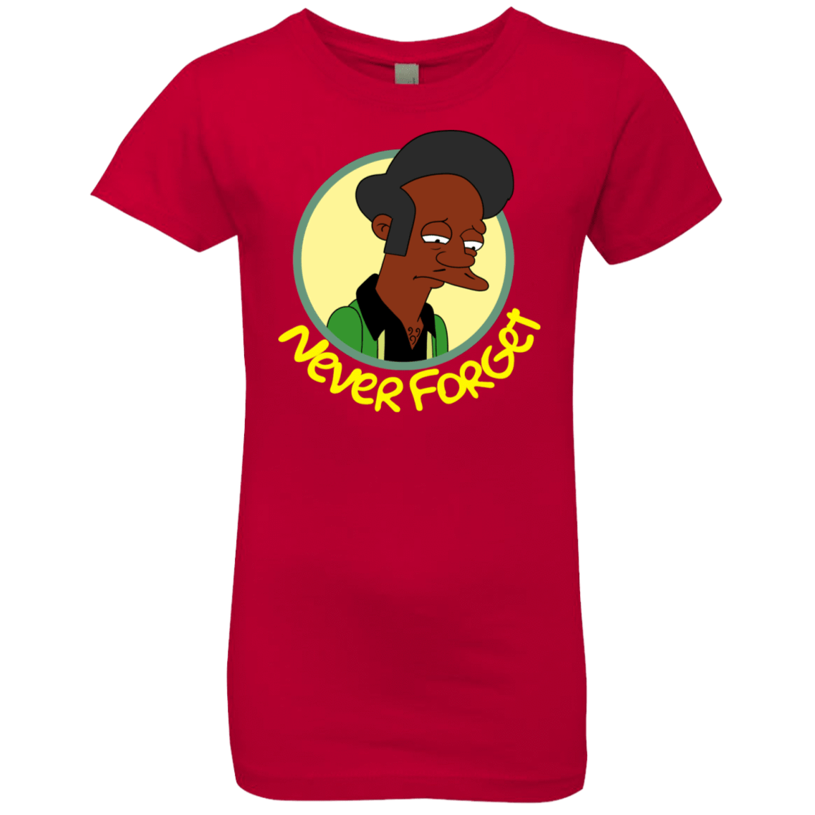 T-Shirts Red / YXS Never Forget Apu Girls Premium T-Shirt