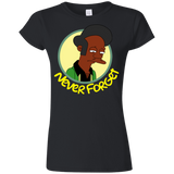 T-Shirts Black / S Never Forget Apu Junior Slimmer-Fit T-Shirt