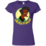 T-Shirts Purple / S Never Forget Apu Junior Slimmer-Fit T-Shirt