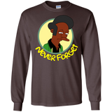 T-Shirts Dark Chocolate / S Never Forget Apu Men's Long Sleeve T-Shirt