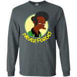 T-Shirts Dark Heather / S Never Forget Apu Men's Long Sleeve T-Shirt