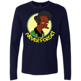 T-Shirts Midnight Navy / S Never Forget Apu Men's Premium Long Sleeve