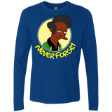 T-Shirts Royal / S Never Forget Apu Men's Premium Long Sleeve