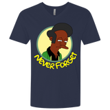 T-Shirts Midnight Navy / X-Small Never Forget Apu Men's Premium V-Neck