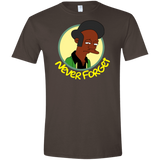 T-Shirts Dark Chocolate / S Never Forget Apu Men's Semi-Fitted Softstyle