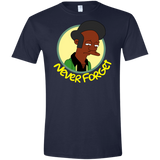 T-Shirts Navy / X-Small Never Forget Apu Men's Semi-Fitted Softstyle