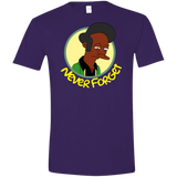 T-Shirts Purple / S Never Forget Apu Men's Semi-Fitted Softstyle
