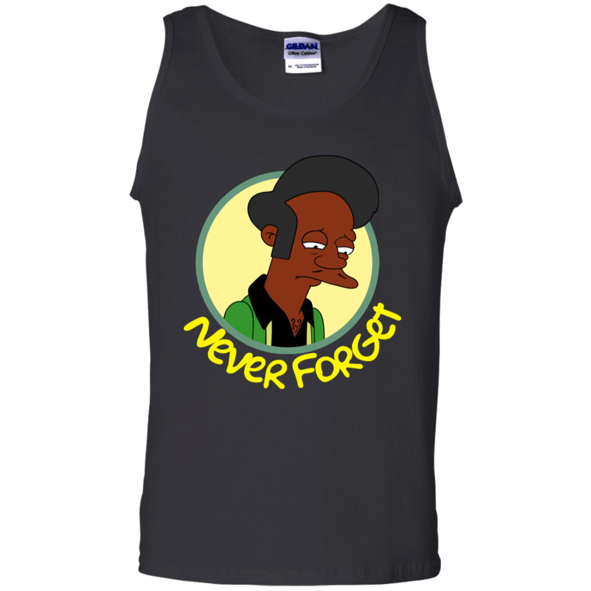 T-Shirts Black / S Never Forget Apu Men's Tank Top