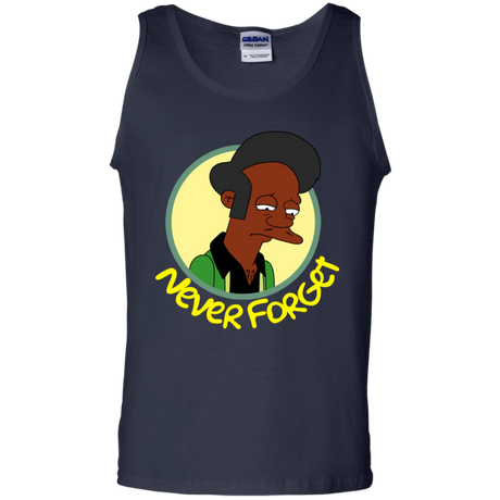 T-Shirts Navy / S Never Forget Apu Men's Tank Top