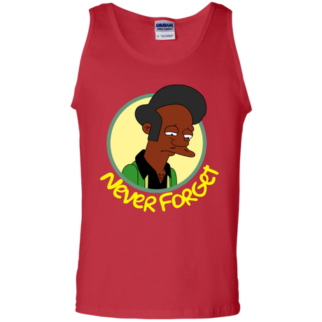 T-Shirts Red / S Never Forget Apu Men's Tank Top