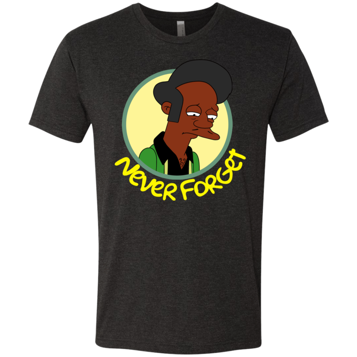 T-Shirts Vintage Black / S Never Forget Apu Men's Triblend T-Shirt