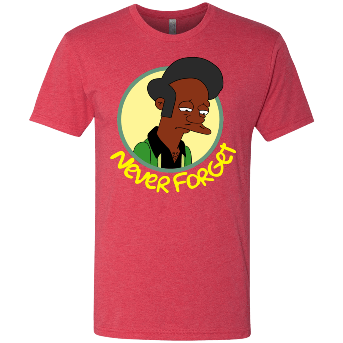 T-Shirts Vintage Red / S Never Forget Apu Men's Triblend T-Shirt