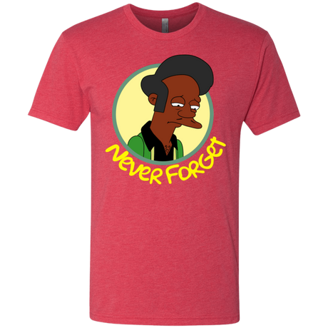 T-Shirts Vintage Red / S Never Forget Apu Men's Triblend T-Shirt