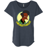 T-Shirts Vintage Navy / X-Small Never Forget Apu Triblend Dolman Sleeve