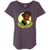 T-Shirts Vintage Purple / X-Small Never Forget Apu Triblend Dolman Sleeve