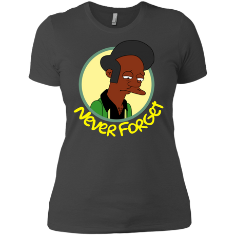 T-Shirts Heavy Metal / X-Small Never Forget Apu Women's Premium T-Shirt