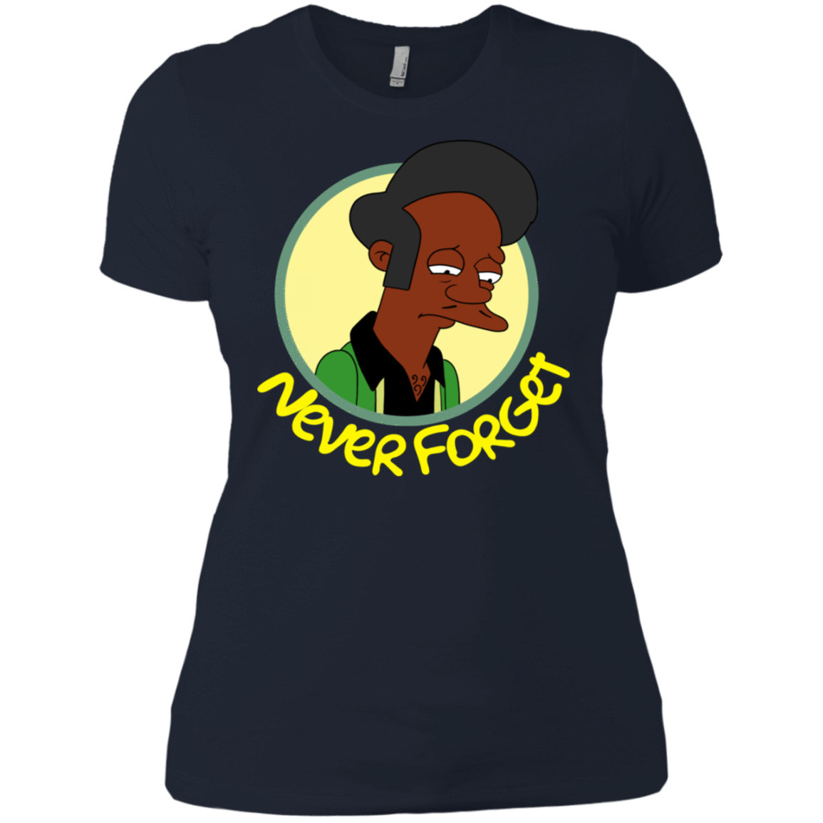 T-Shirts Midnight Navy / X-Small Never Forget Apu Women's Premium T-Shirt