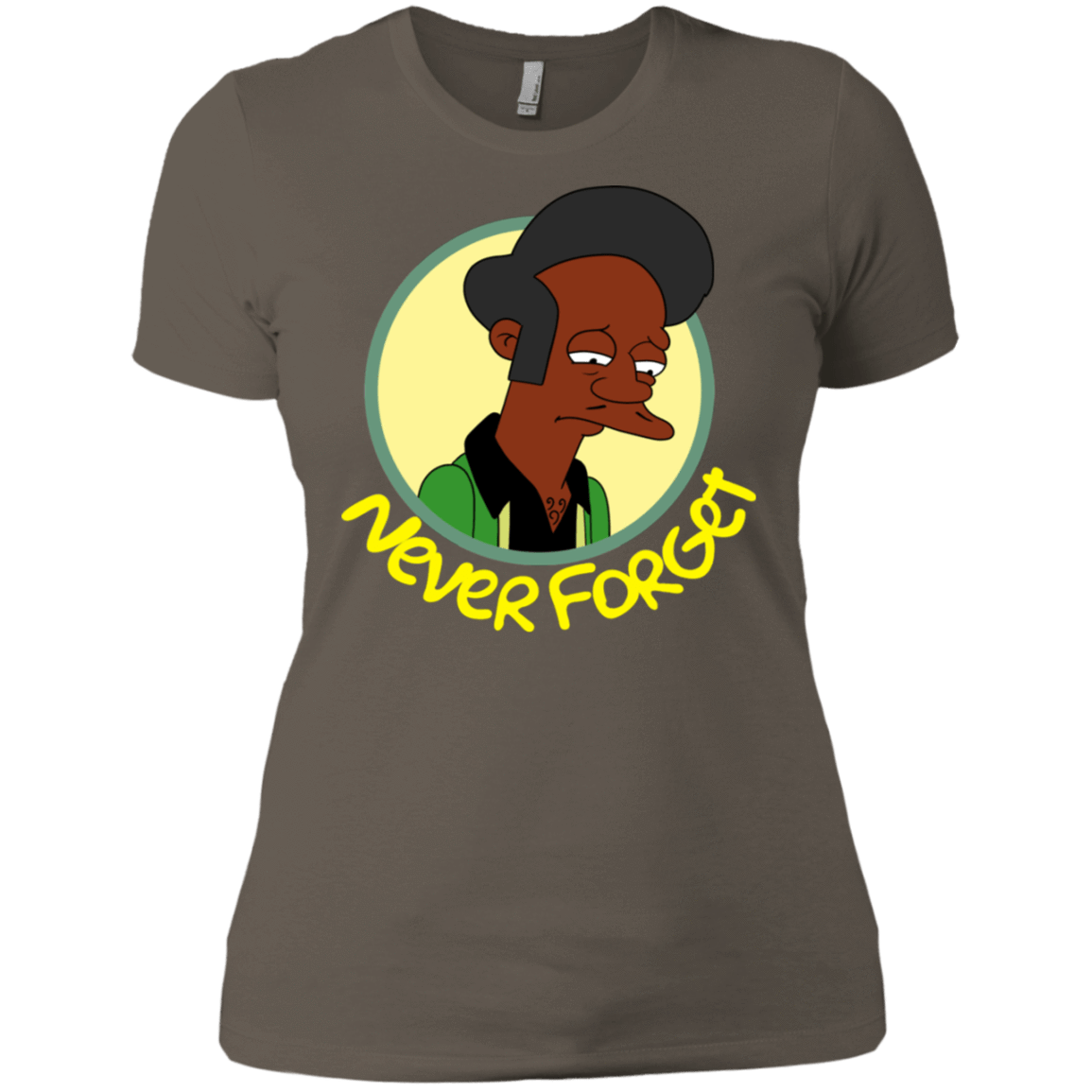 T-Shirts Warm Grey / X-Small Never Forget Apu Women's Premium T-Shirt