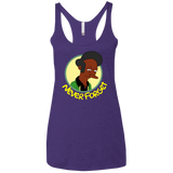 T-Shirts Purple Rush / X-Small Never Forget Apu Women's Triblend Racerback Tank