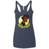 T-Shirts Vintage Navy / X-Small Never Forget Apu Women's Triblend Racerback Tank