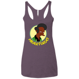 T-Shirts Vintage Purple / X-Small Never Forget Apu Women's Triblend Racerback Tank