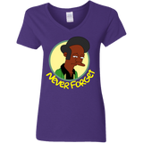 T-Shirts Purple / S Never Forget Apu Women's V-Neck T-Shirt