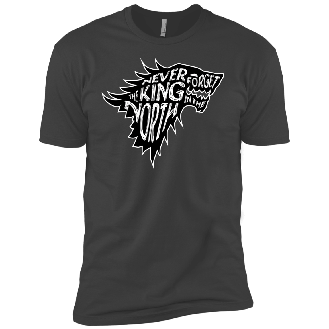 T-Shirts Heavy Metal / YXS Never Forget The King In The North Boys Premium T-Shirt