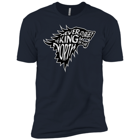 T-Shirts Midnight Navy / YXS Never Forget The King In The North Boys Premium T-Shirt