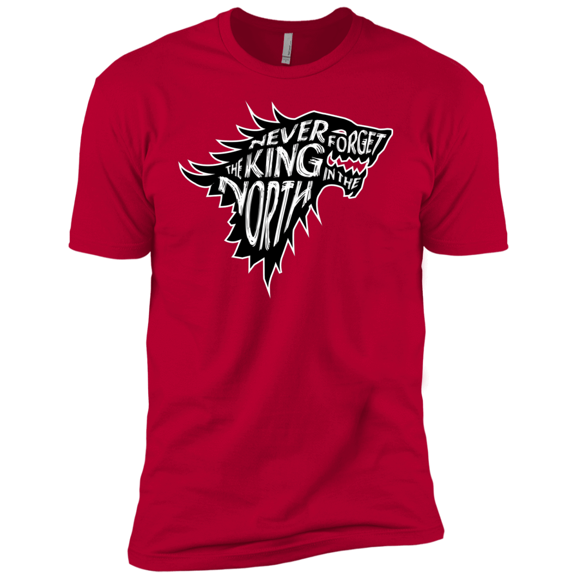 T-Shirts Red / YXS Never Forget The King In The North Boys Premium T-Shirt