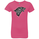 T-Shirts Hot Pink / YXS Never Forget The King In The North Girls Premium T-Shirt